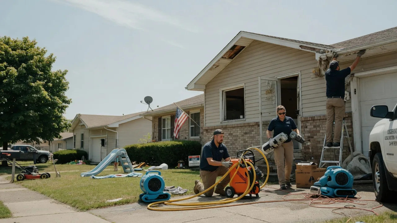 Water Damage Restoration in California, KY near me